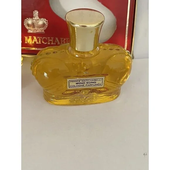 Prince Matchabelli Stradivari Perfume & Wind Song Perfume Cologne Duet VINTAGE - Picture 4 of 12
